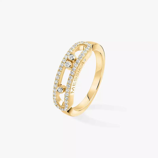 [Blue Tears Jewelry] Baby Move Gold Diamond Pave_ Ring