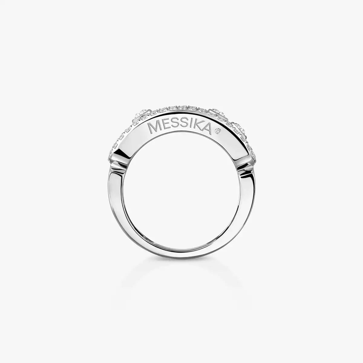 [Blue Tears Jewelry] Move Gold Diamond Pave_ Ring