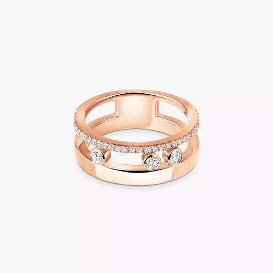 [Blue Tears Jewelry]Move Romane Diamond Ring