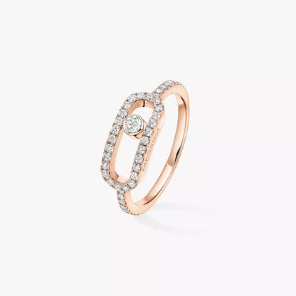 [Blue Tears Jewelry]Move Uno Diamond Ring in Gold