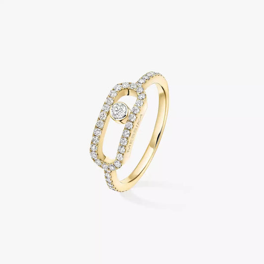 [Blue Tears Jewelry]Move Uno Diamond Ring in Gold