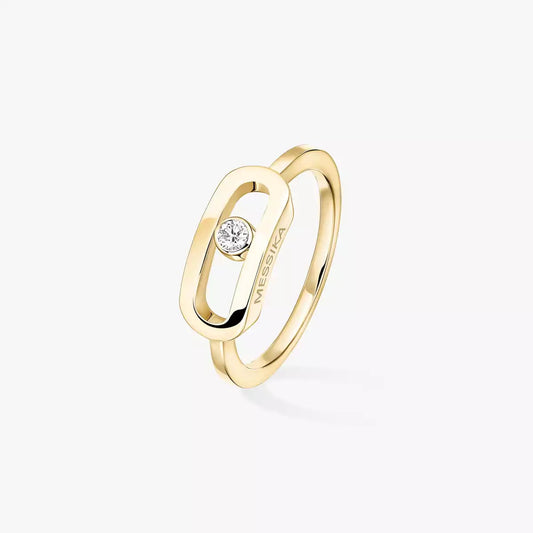 [Blue Tears Jewelry]Move Uno Diamond Ring in Gold