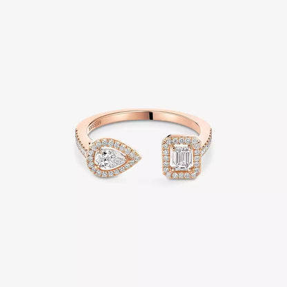 [Blue Tears Jewelry]My Twin Toi Gold Diamond Ring