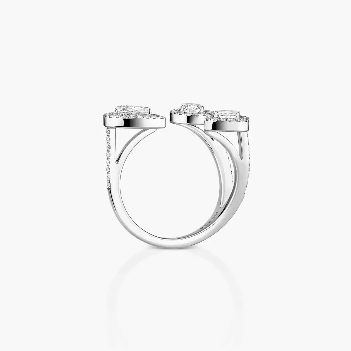 [Blue Tears Jewelry]  Diamond Ring 0,25ct My Twin Trilogy