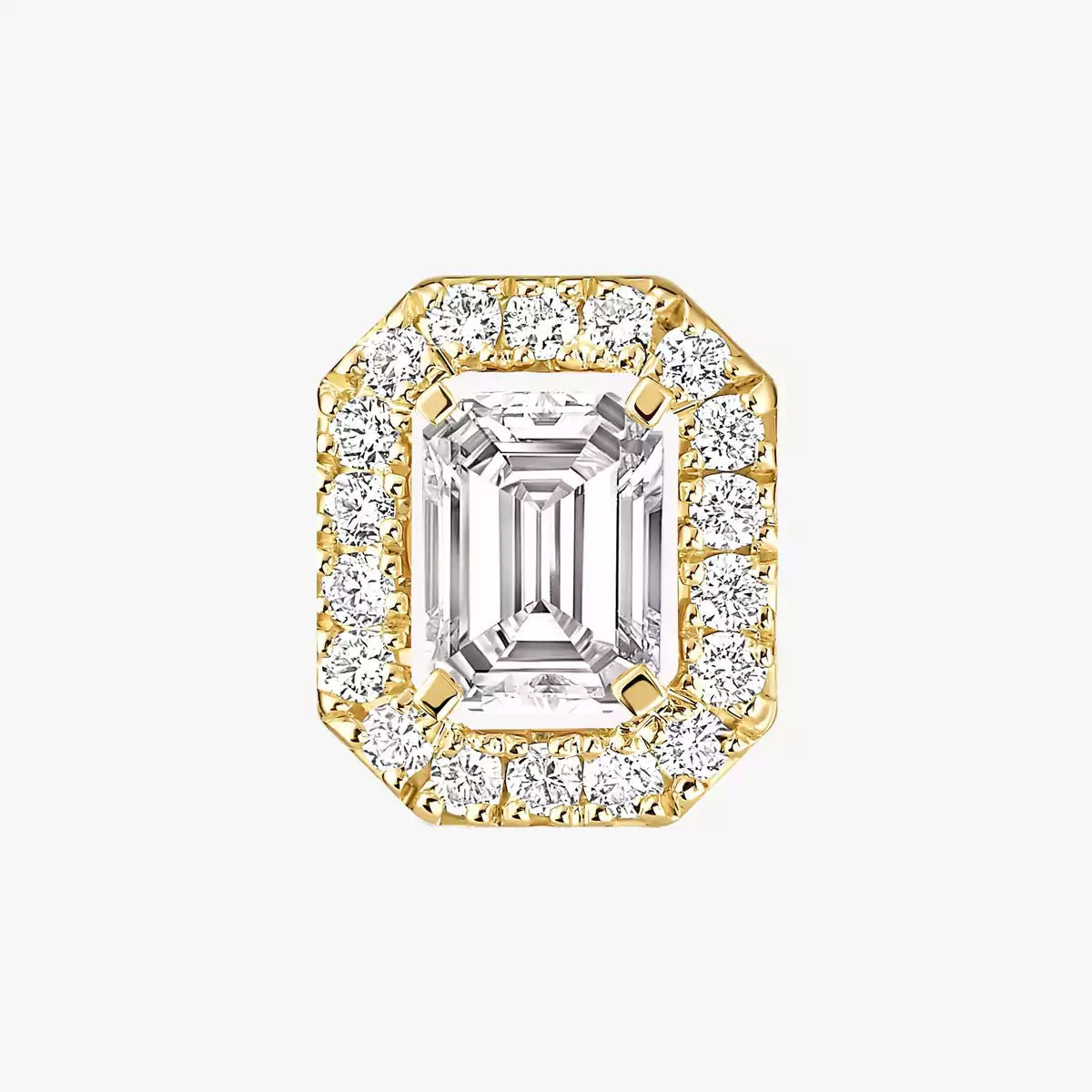 [Blue Tears Jewelry]Diamond Earrings 0,10ct My Twin 1+2