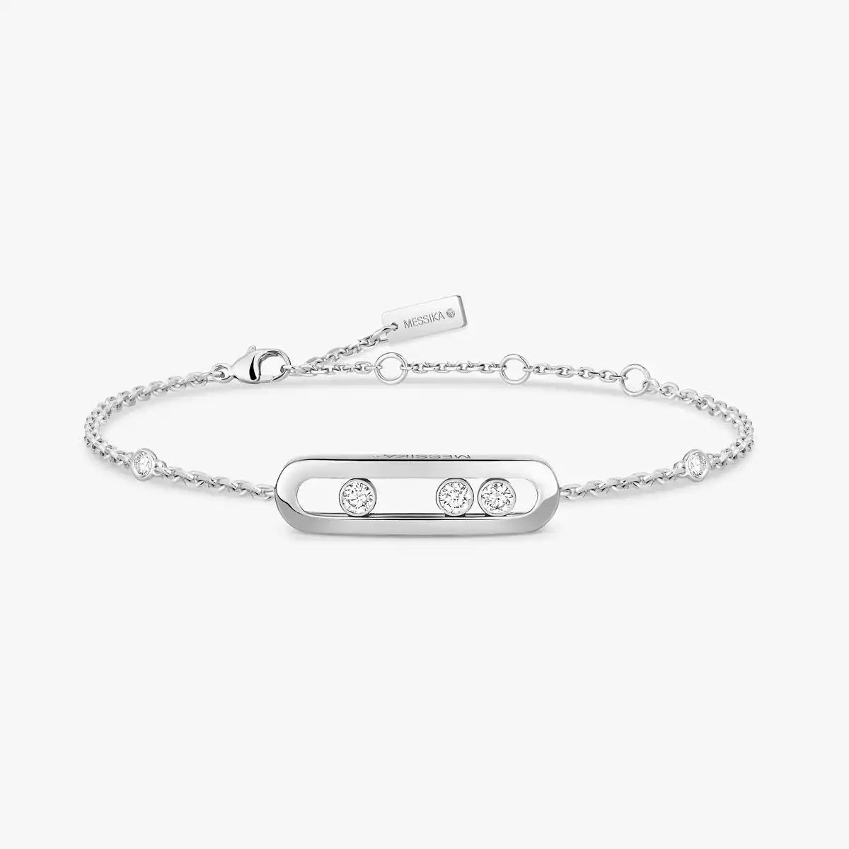 [Blue Tears Jewelry]Baby Move Diamond Bracelet