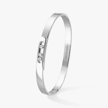 [Blue Tears Jewelry]Move Noa Diamond Bangle Bracelet