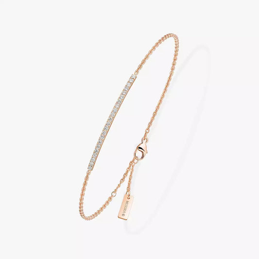 [Blue Tears Jewelry]Diamond Thin Bangle 0.15ct My Twin Toi & Moi