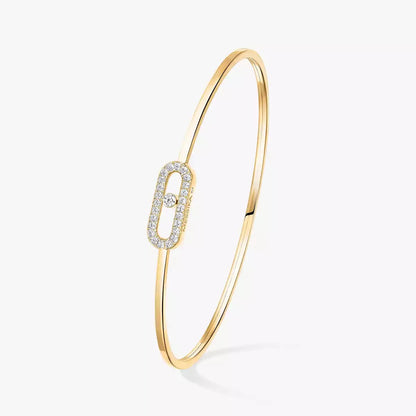 [Blue Tears Jewelry]Move Uno pav¨¦ flex bangle medium
