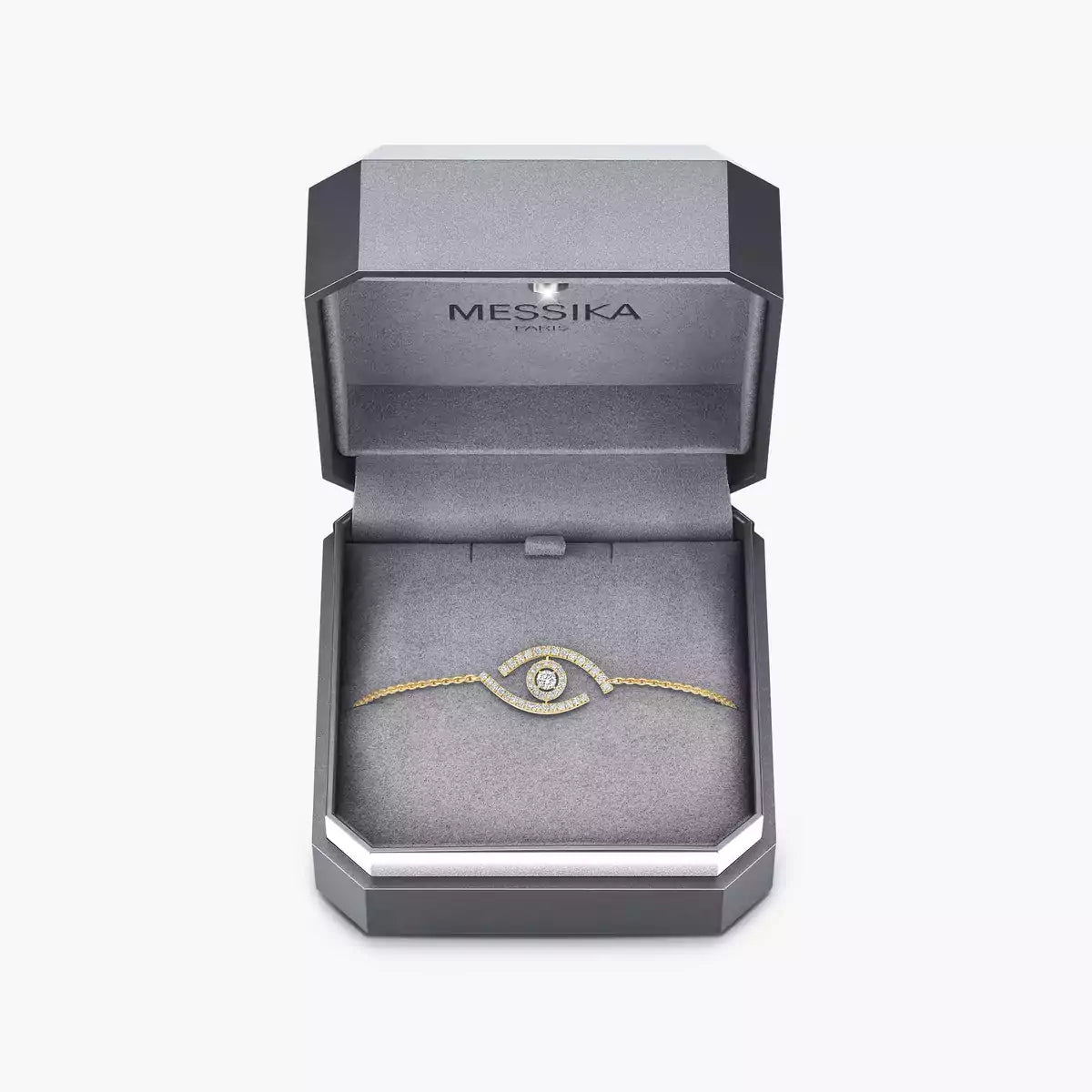 [Blue Tears Jewelry]Lucky Eye Pave-Set Diamond Bracelet