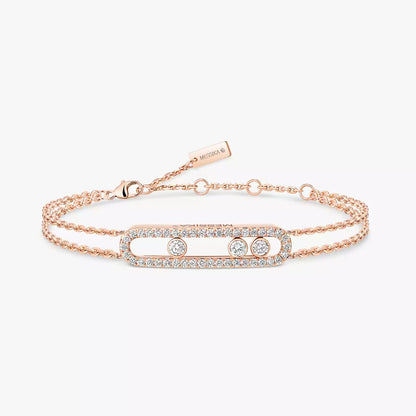 [Blue Tears Jewelry] Move Classique pav¨¦ bracelet