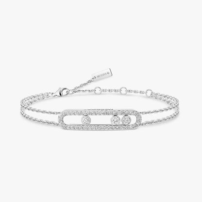 [Blue Tears Jewelry] Move Classique pav¨¦ bracelet