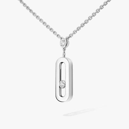[Blue Tears Jewelry] Move Uno Gold Diamond Long Necklace