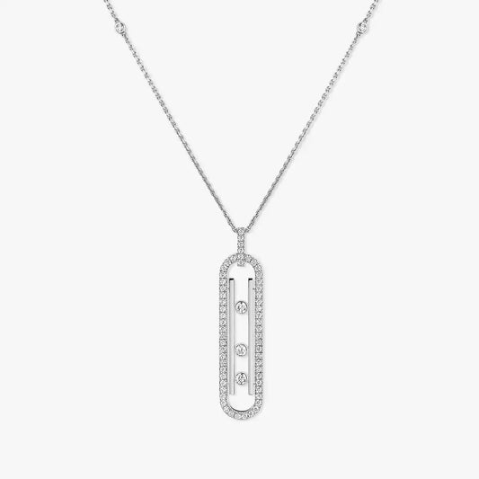 [Blue Tears Jewelry]Diamond Necklace Move 10Th