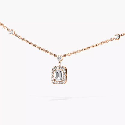 [Blue Tears Jewelry]My Twin Diamond Necklace in Silver