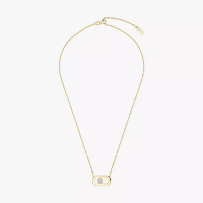 [Blue Tears Jewelry]So Move Diamond Necklace in Gold