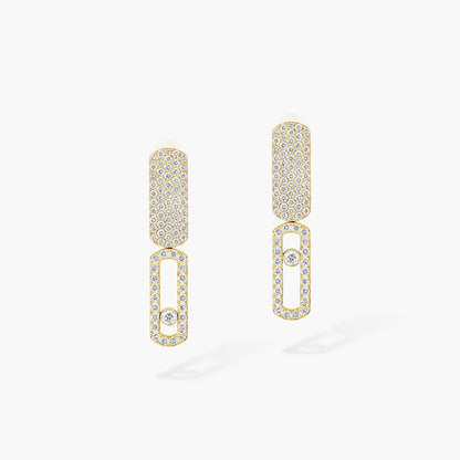 [Blue Tears Jewelry]Imperial Move SM Diamond Earrings