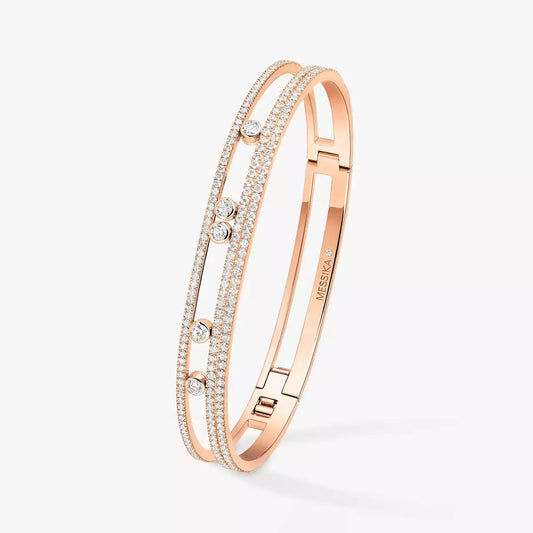[Blue Tears Jewelry]Move Romane pavé bangle
