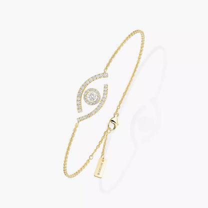 [Blue Tears Jewelry]Lucky Eye Pave-Set Diamond Bracelet