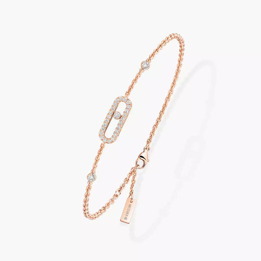 [Blue Tears Jewelry]Move Uno Diamond Bracelet