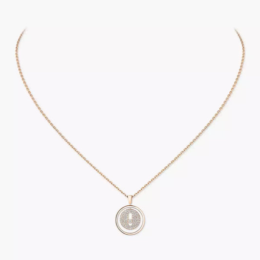 [Blue Tears Jewelry] Lucky Move Diamond Necklace