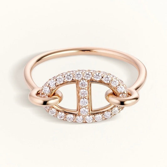 [BLUE TEARS]RONDE SMALL DIAMOND RING