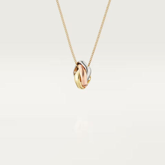 [Blue Tears Jewelry]TRINITY CUSHION NECKLACE COLLECTION