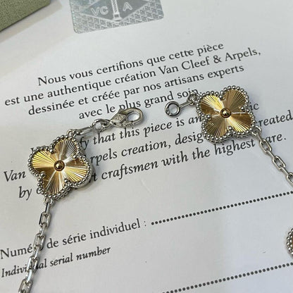 [BLUE TEARS]CLOVER  5 MOTIFS  CHRISTMAS LIMITED EDITION BRACELET