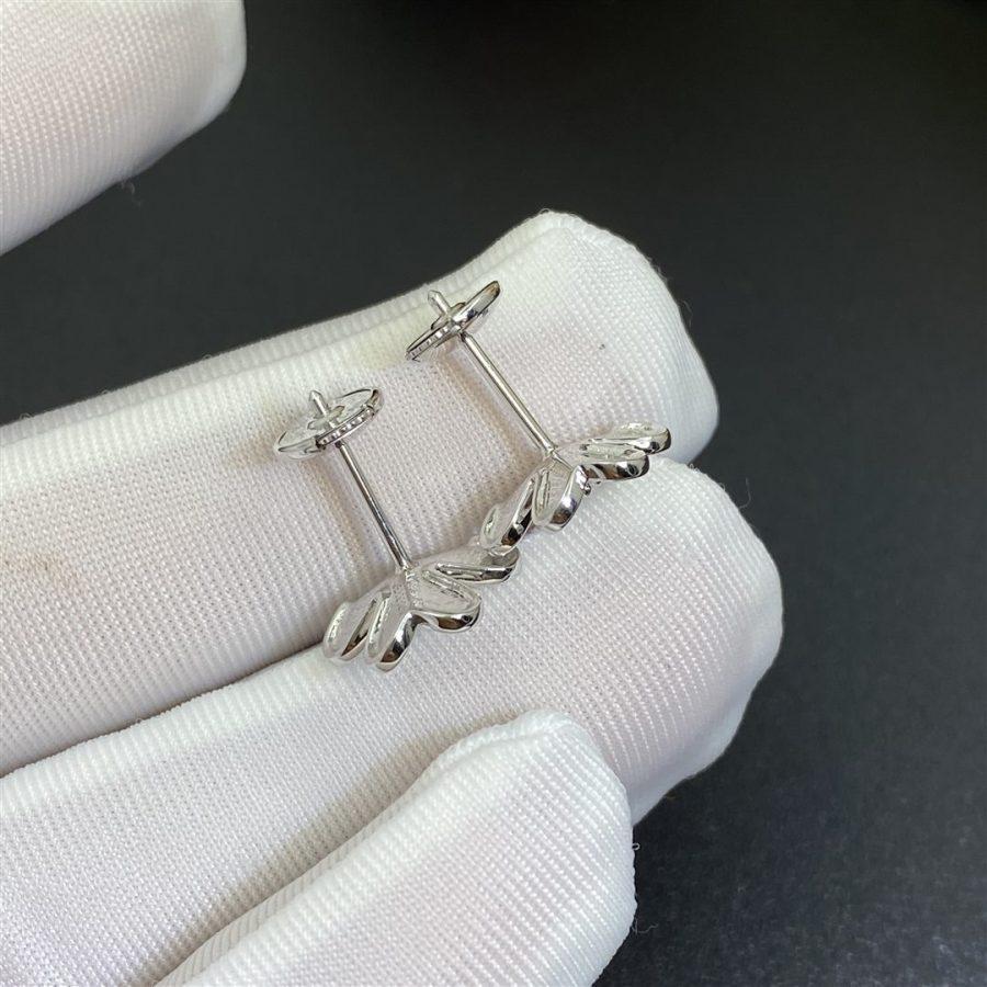 [BLUE TEARS]FRIVOLE MINI SILVER FLOWER EARRINGS