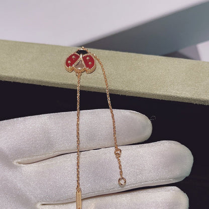 [BLUE TEARS]LUCKY SPRING 1 MOTIF PINK GOLD BRACELET